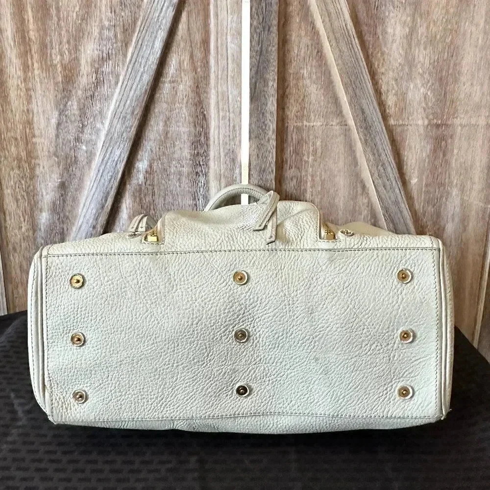 Gherardini 1885 Firenze Italian Pebbled Leather Tote Bag